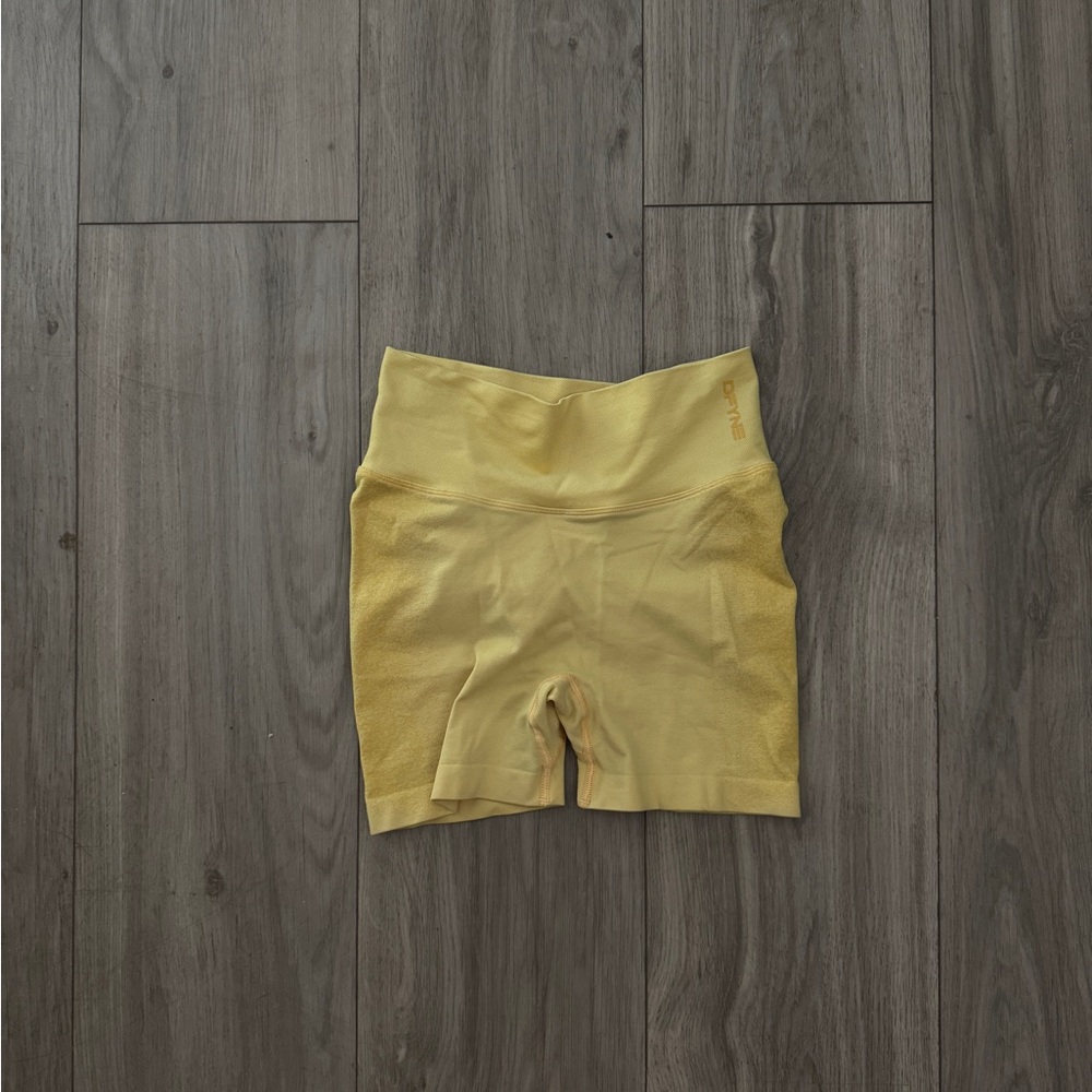 Women's Yellow Shorts